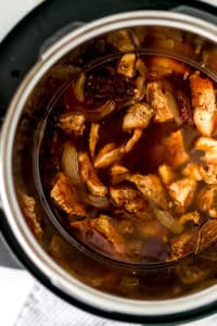 cooked pork in instant pot