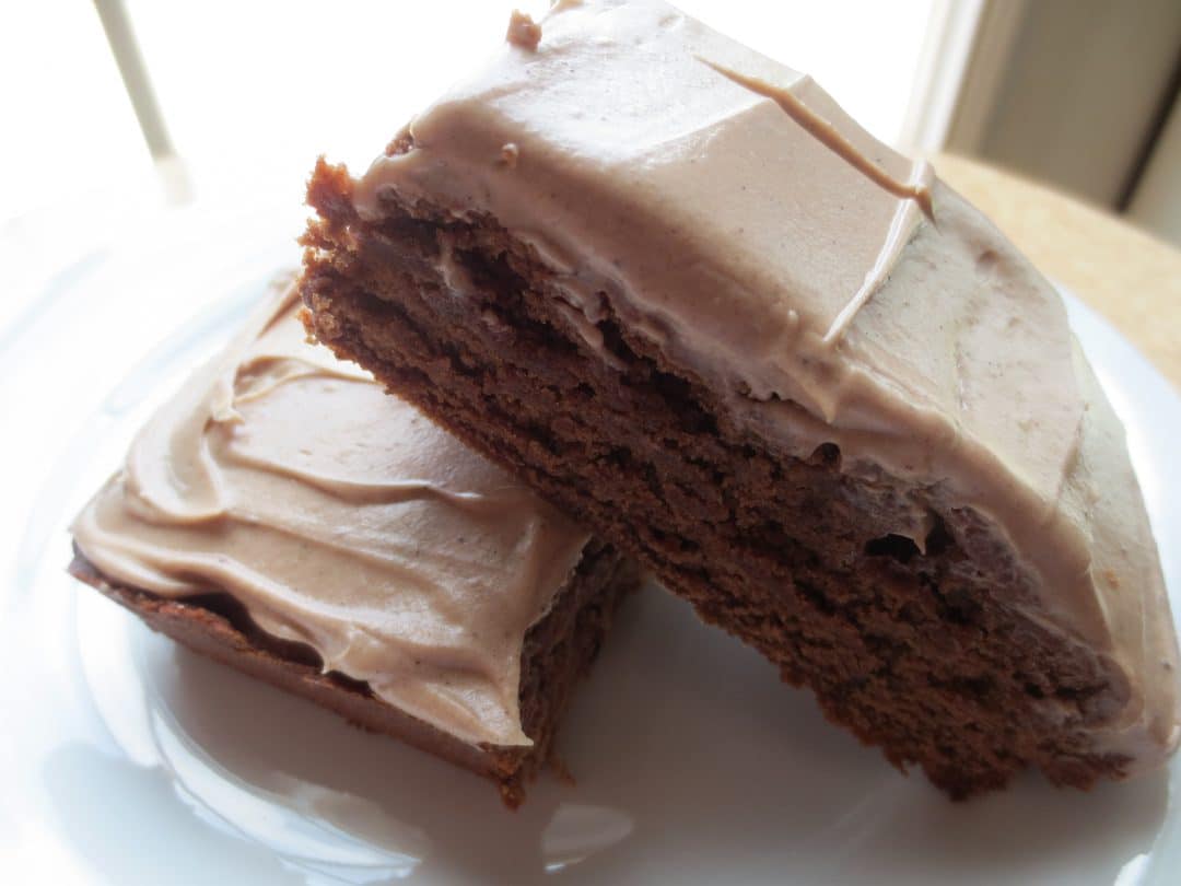 finished brownies on plate