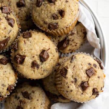 batch of muffins in a bowl