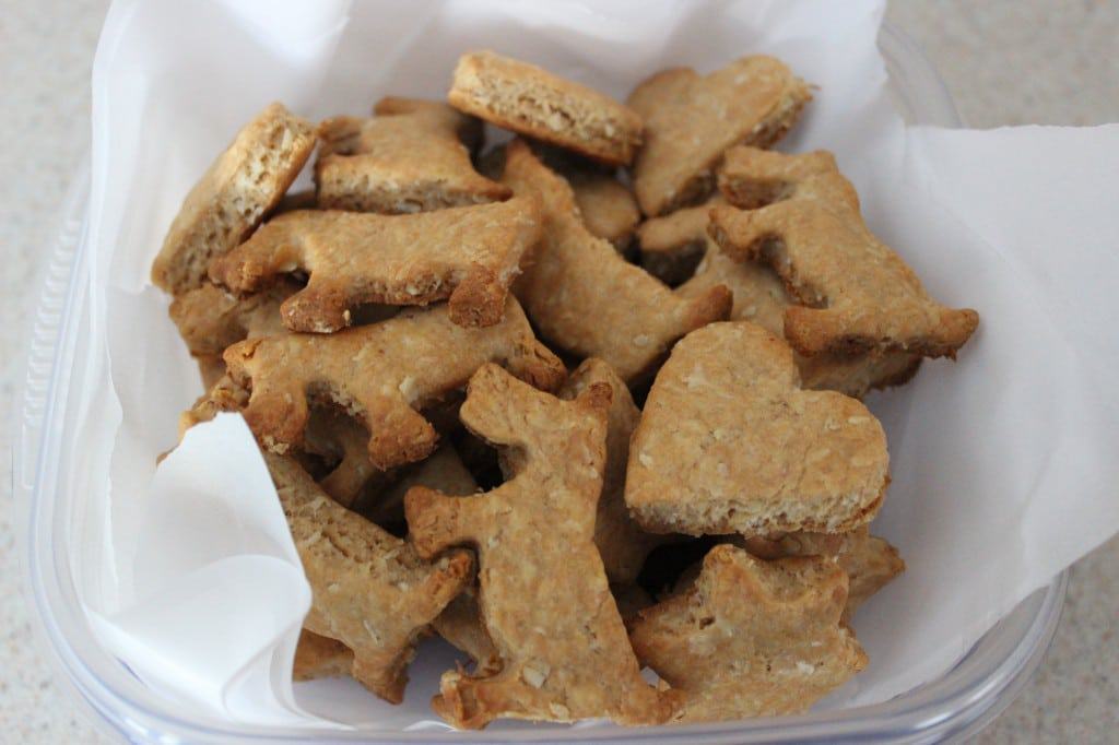 Peanut Butter Dog Biscuits 