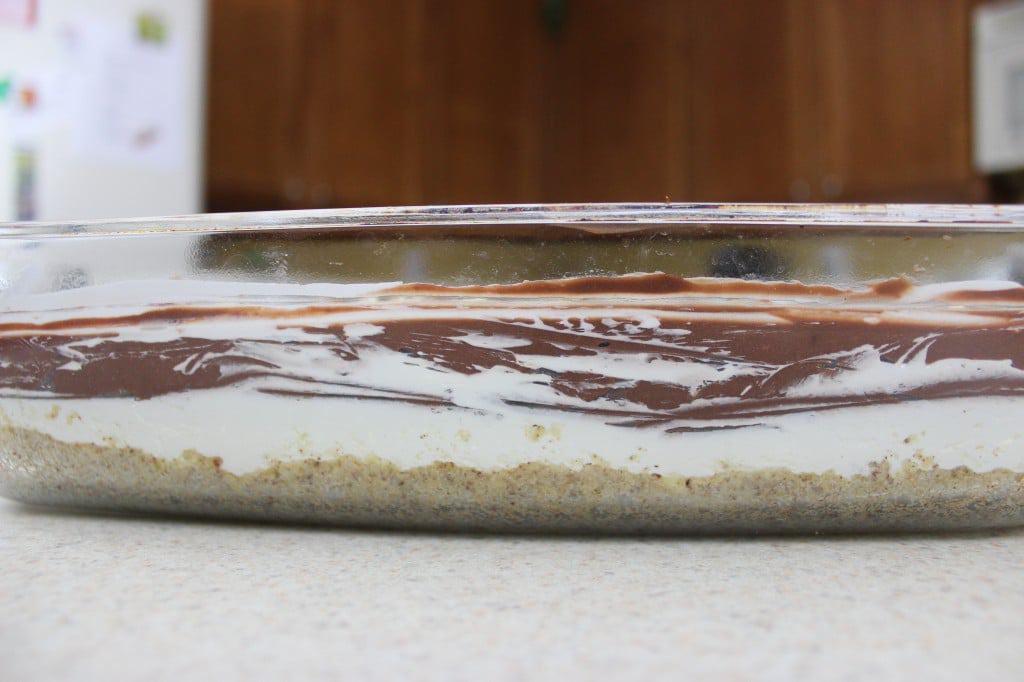 close-up side view chocolate delight