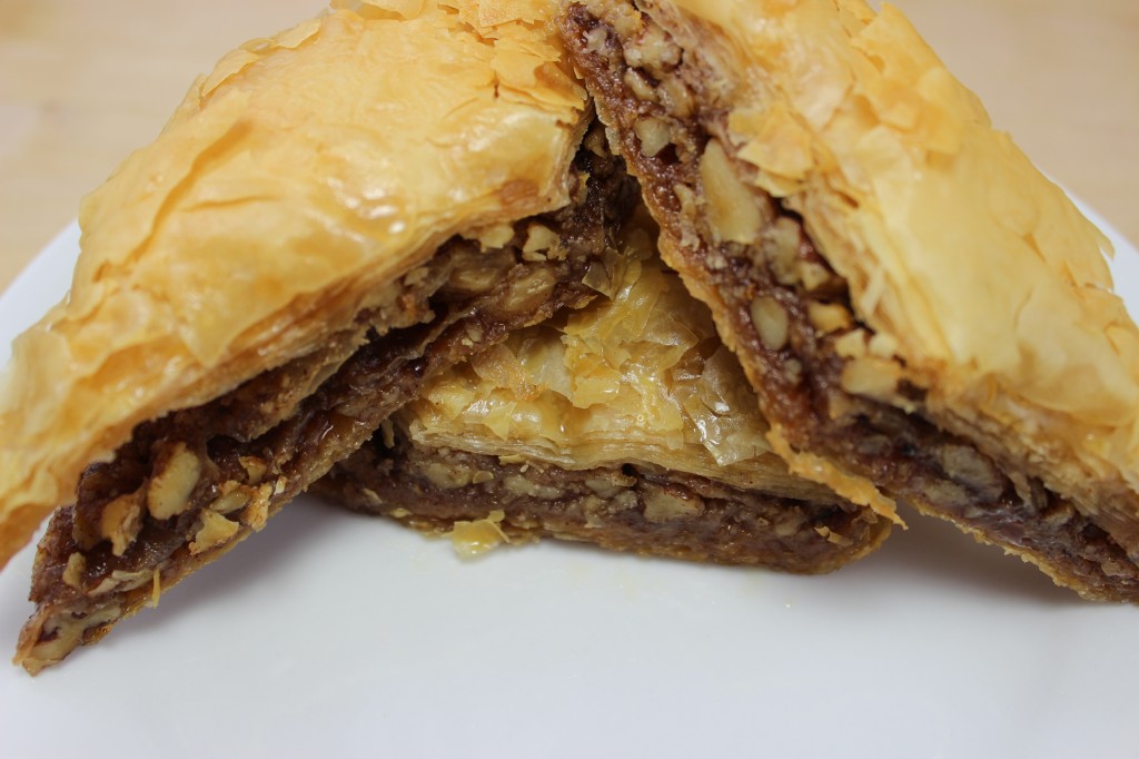 Baklava is a sweet, gooey, and rich dessert pastry that contain layers of filo dough, nuts, and sweetness for a delicious treat that can be made at home. simplylakita.com