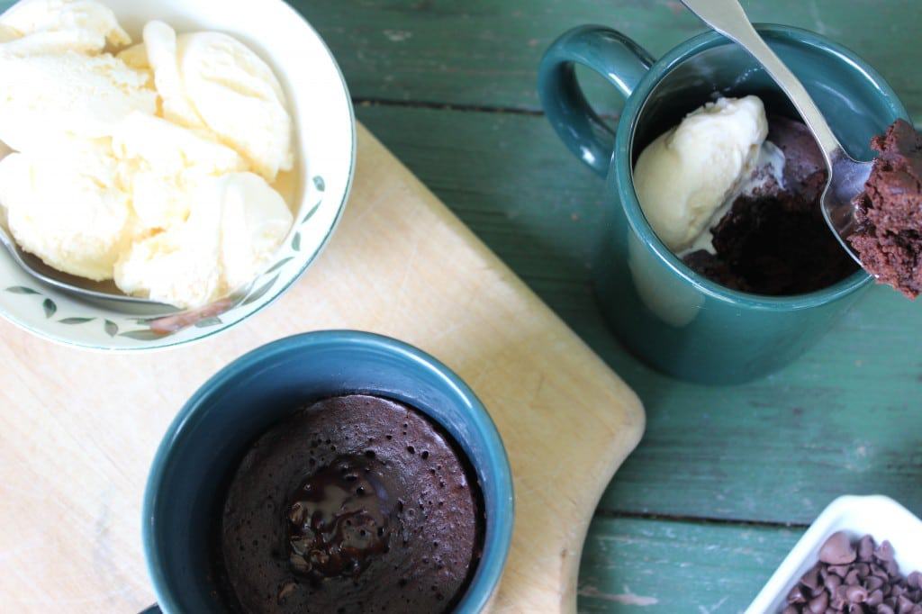 Microwave Chocolate Mug Cake is a single serve fudgy treat that is rich, creamy, and full of the chocolate flavor. Serve with your favorite ice cream. simplylakita.com
