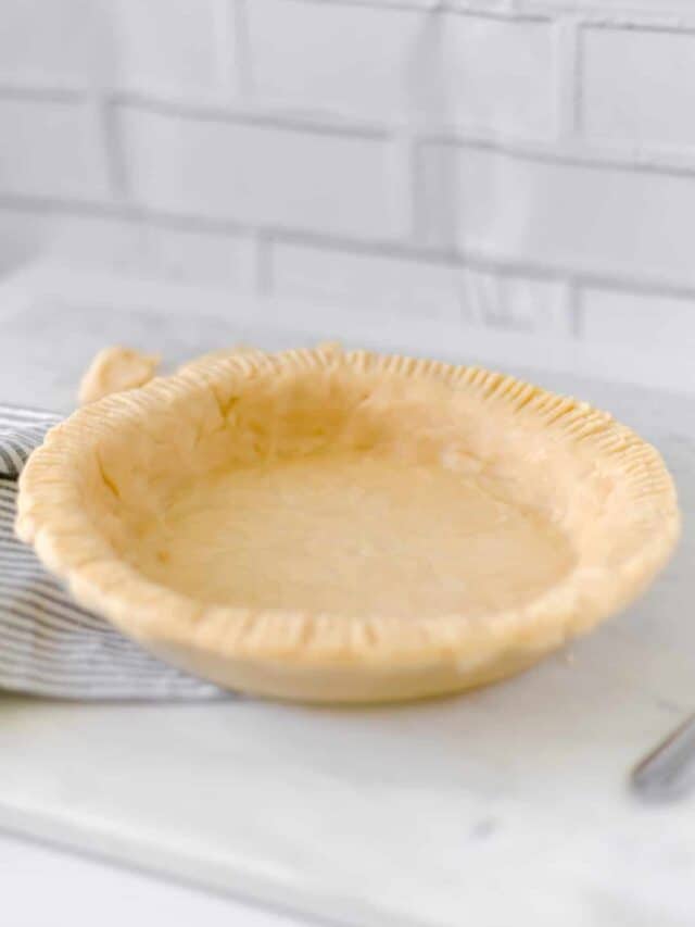20 Minute Pie Crust with Shortening Recipe Simply LaKita