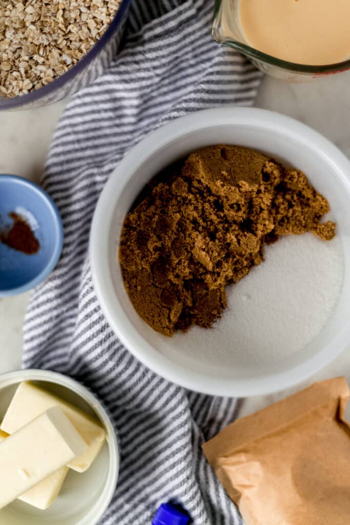 ingredients for no bake eggnog cookies