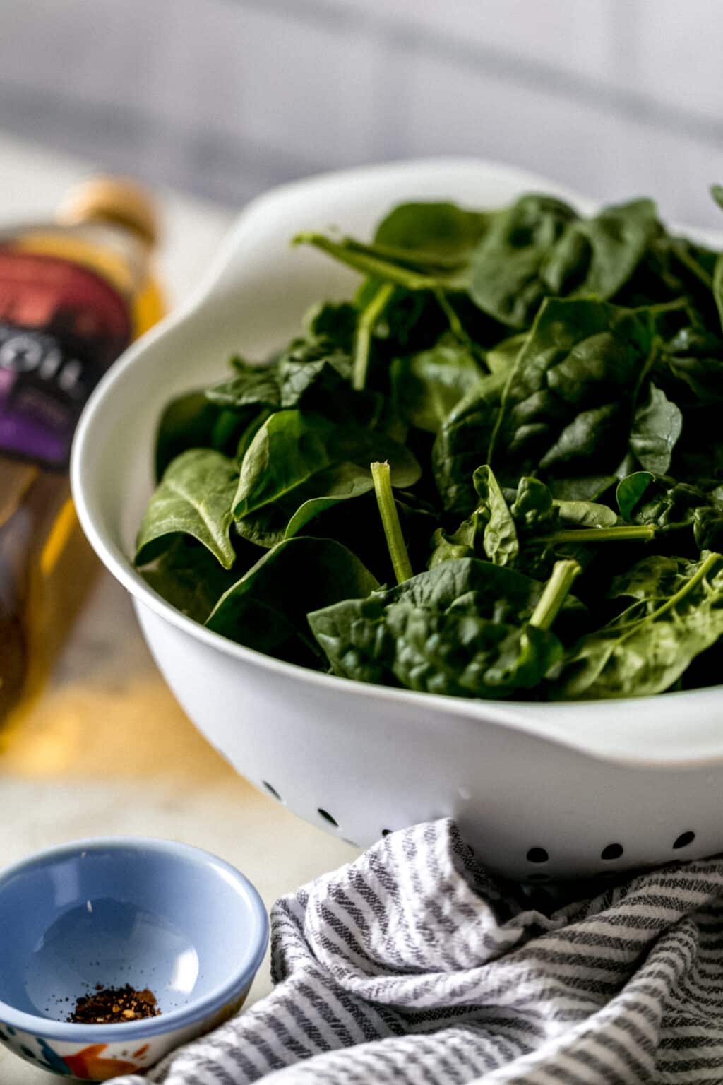 Sauteed Garlic Spinach