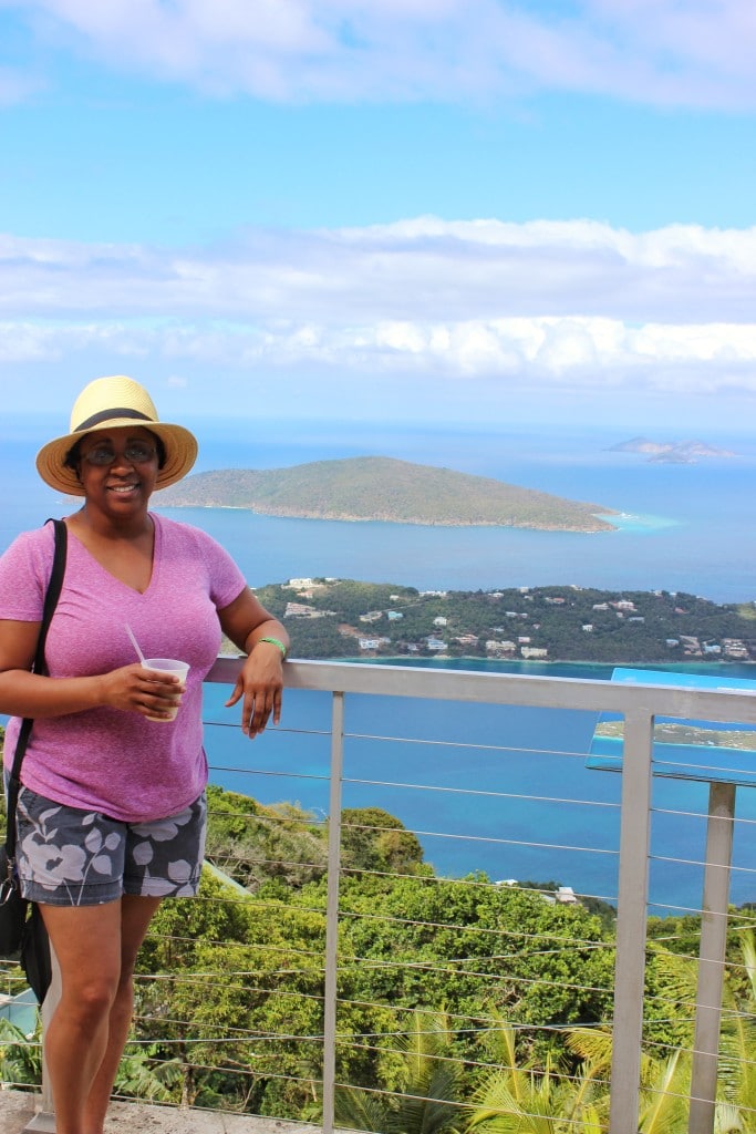 lakita in front of ocean views 