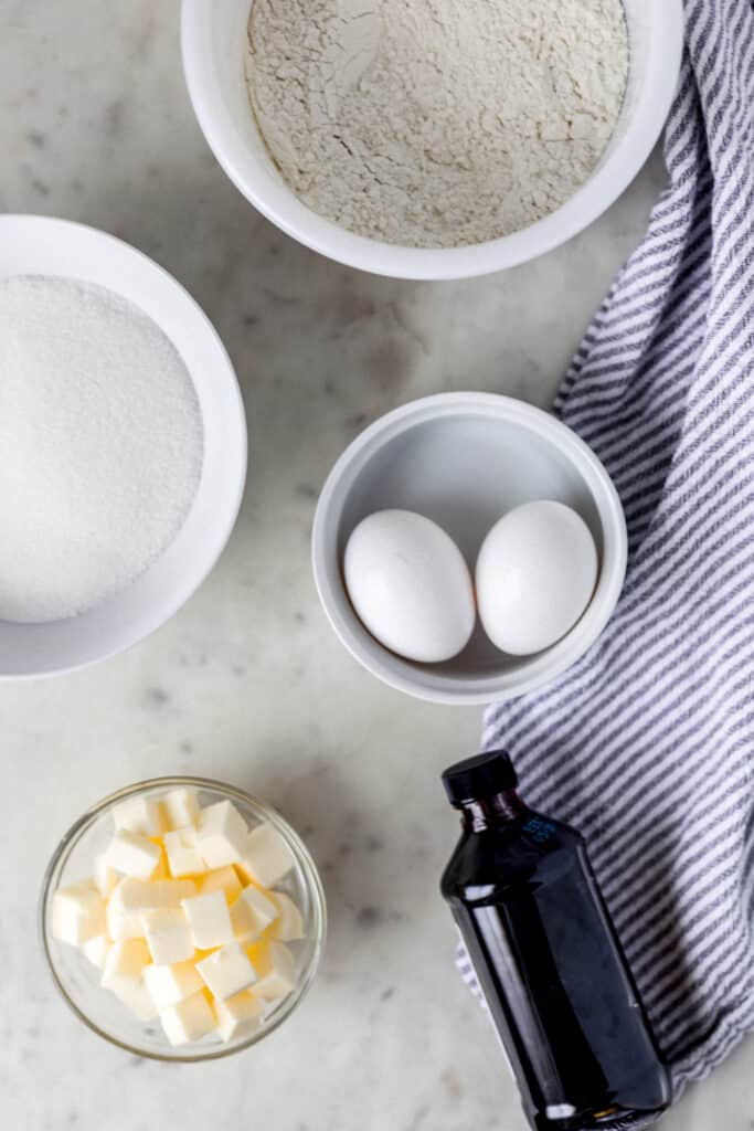 ingredients needed to make snickerdoodle cookies