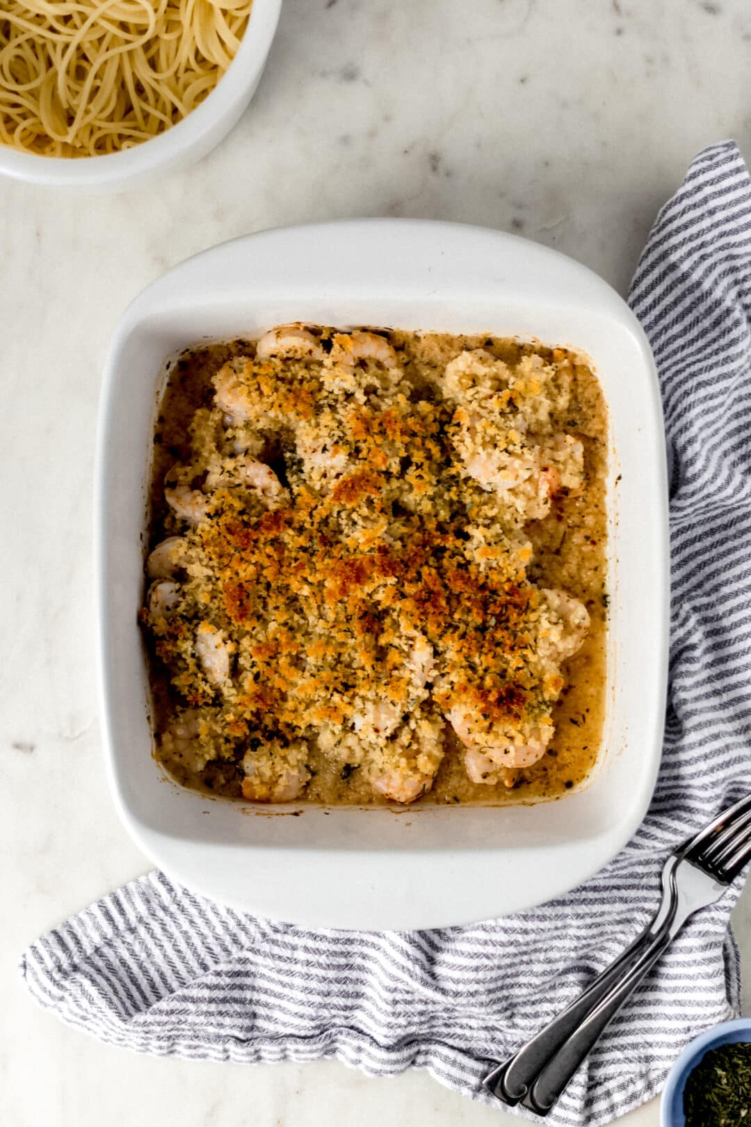 Baked Shrimp Scampi