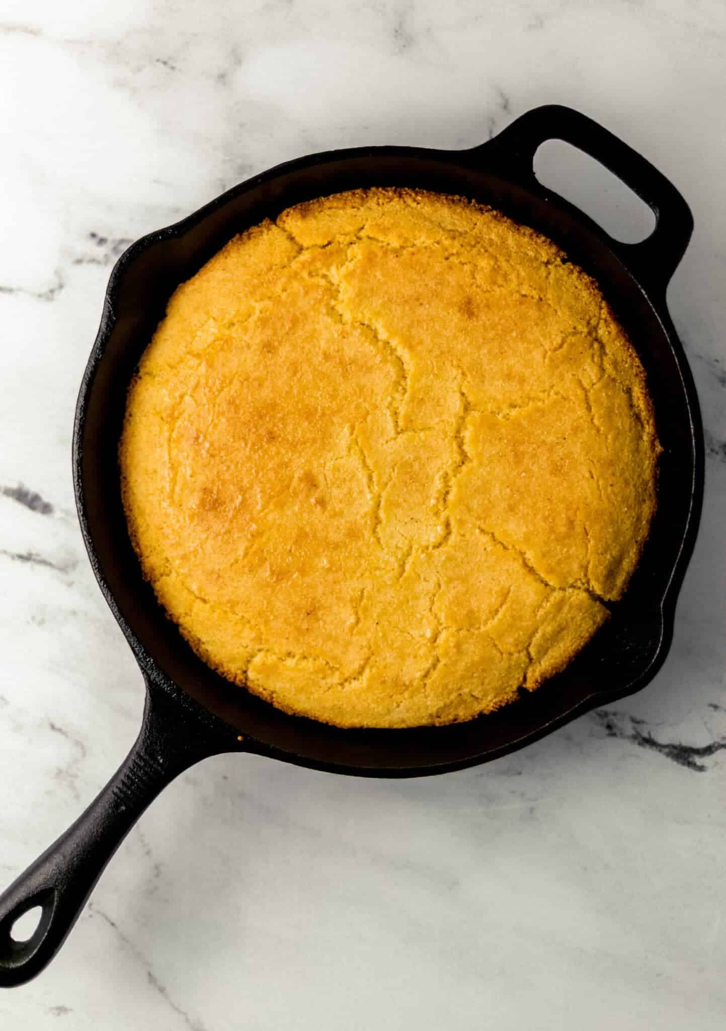 Cast Iron Cornbread - The Seasoned Mom