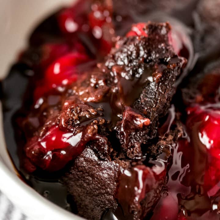 Chocolate Cherry Dump Cake {Instant Pot Recipe}