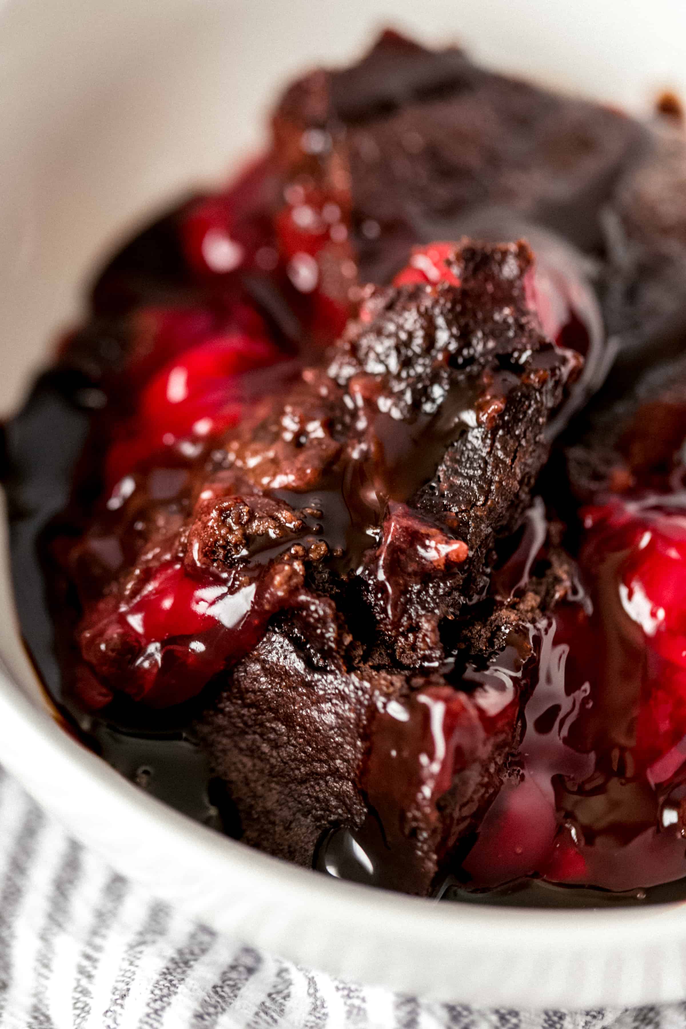 Chocolate Cherry Dump Cake {Instant Pot Recipe}
