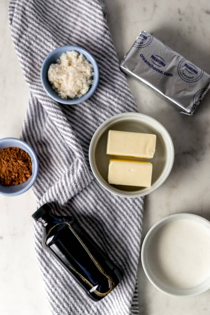 ingredients for keto chocolate fat bombs