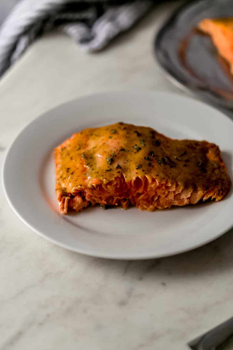 Brown Sugar Dijon Glazed Salmon
