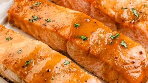 salmon with italian dressing and brown sugar Brown Sugar Salmon