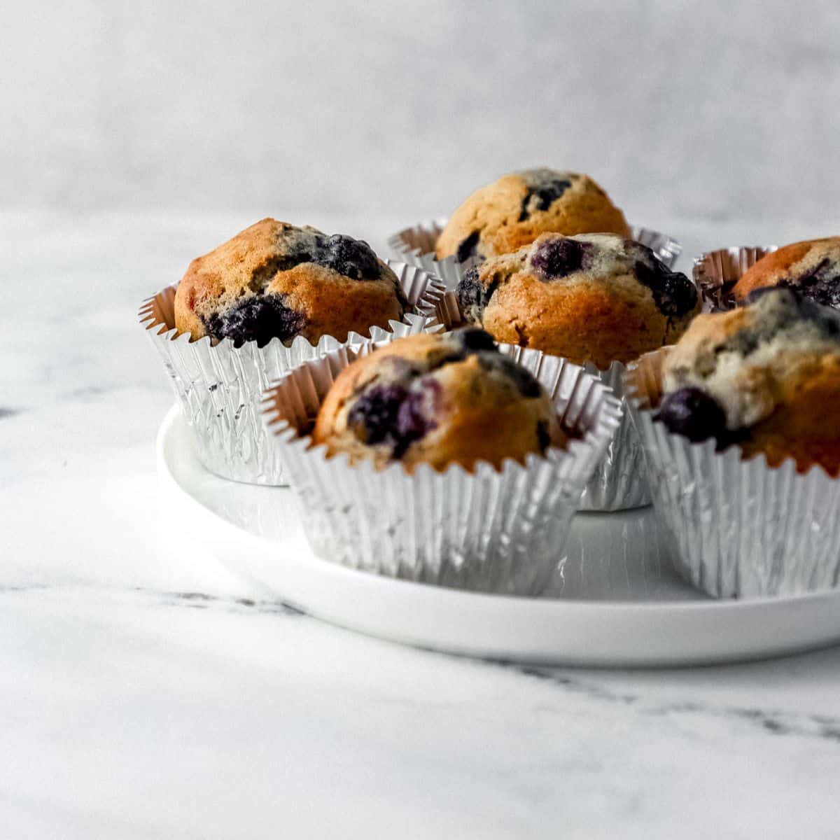 Easy Blueberry Muffins with Frozen Blueberries