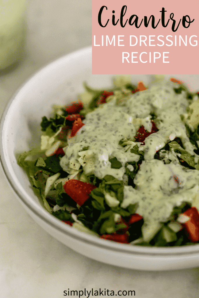 Use InstaCuppa Blender Bottle As Salad Dressing Mixer - Make Cilantro Lime  Dressing! 