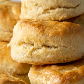 stack of biscuits