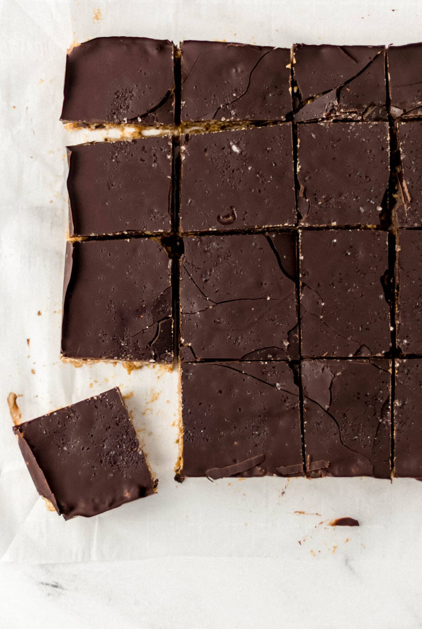 Chocolate Almond Butter Crispy Rice Treats