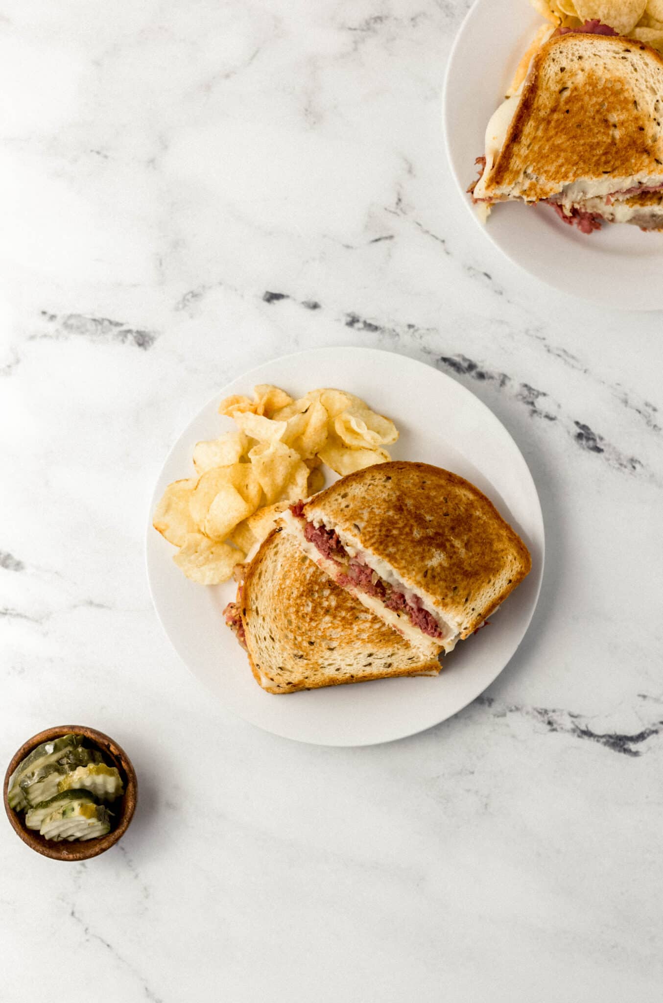 Corned Beef Grilled Cheese