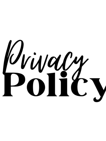 privacy policy and disclosure information about website