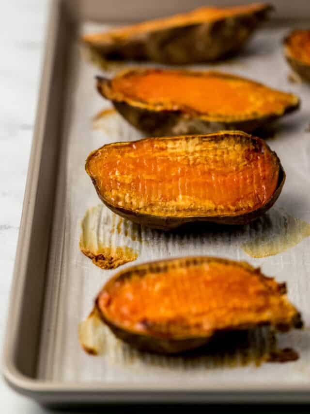 Sheet Pan Oven Roasted Sweet Potatoes Simply LaKita