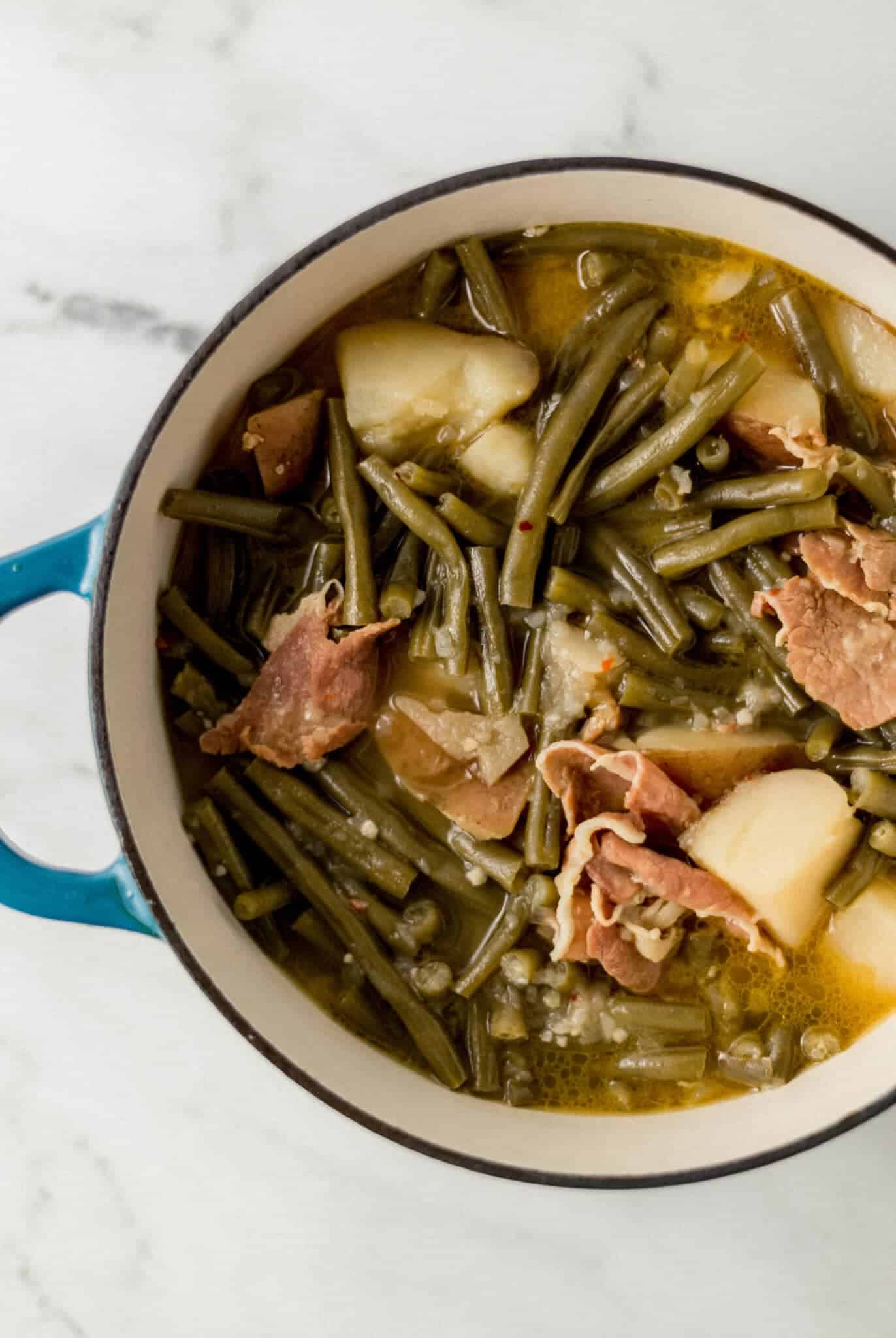 Ham, Green Beans, and Potatoes