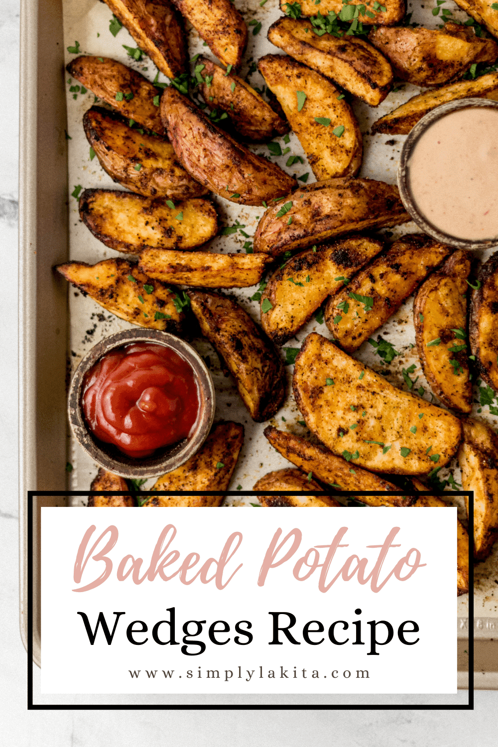 Baked Potato Wedges Recipe