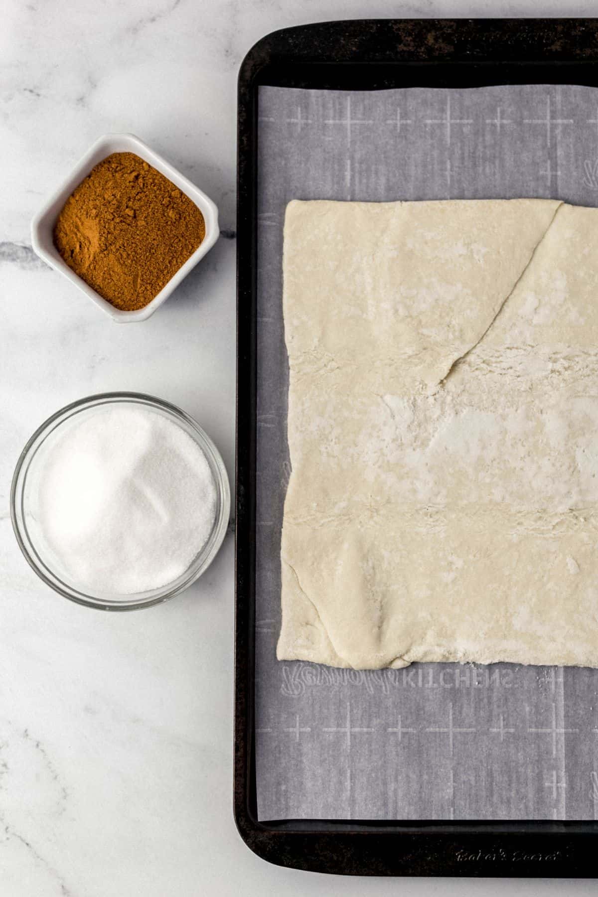 ingredients needed to make pastry