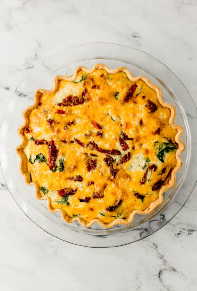 Sun Dried Tomato Quiche