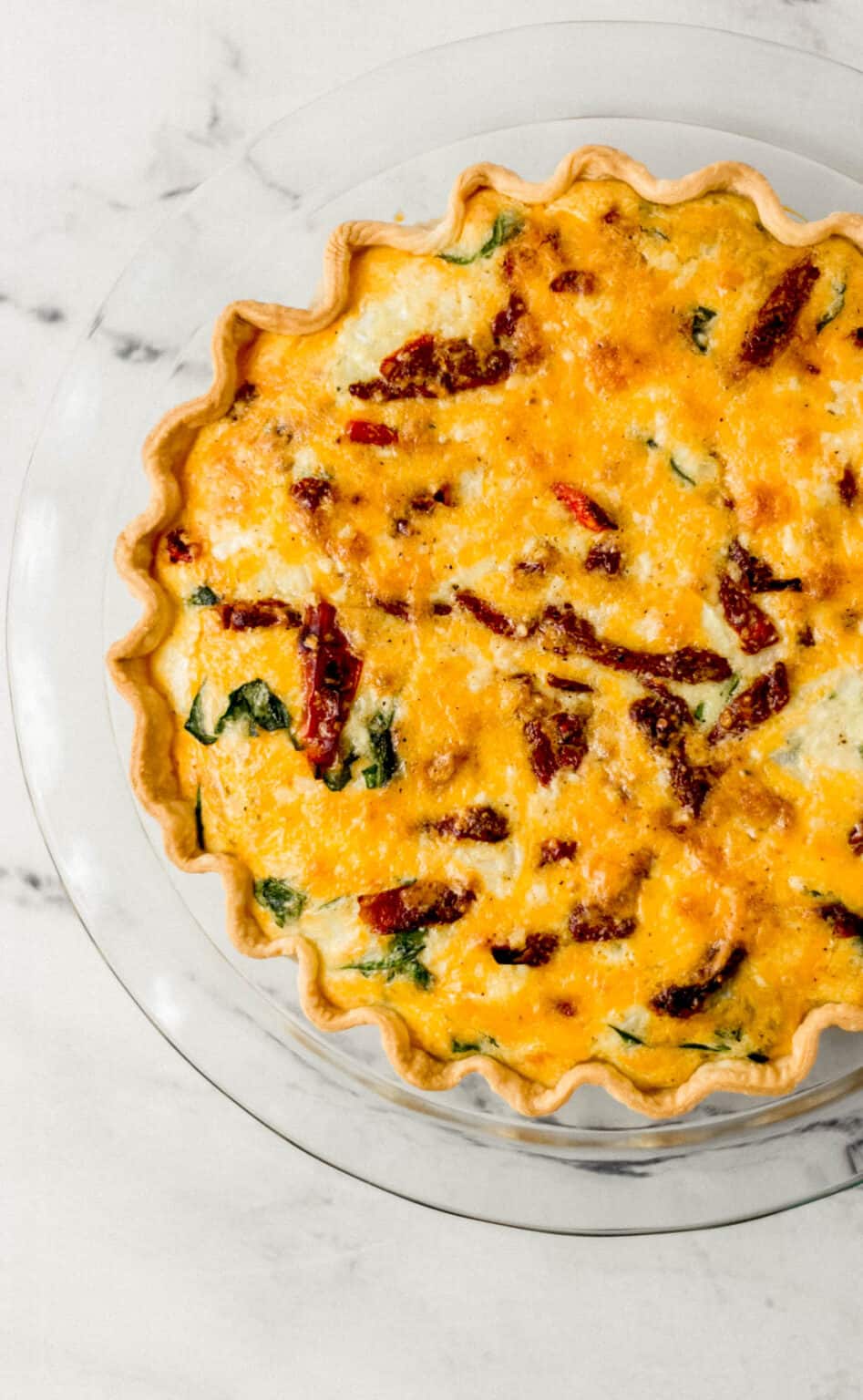 Sun Dried Tomato Quiche
