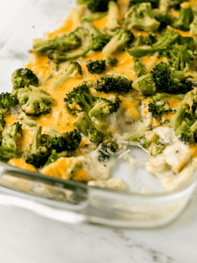 Easiest Chicken Broccoli Cheddar Bake Recipe Simply LaKita