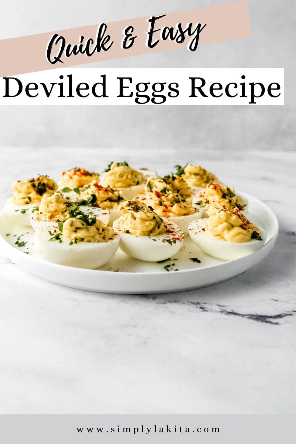 Easy Deviled Eggs with Miracle Whip