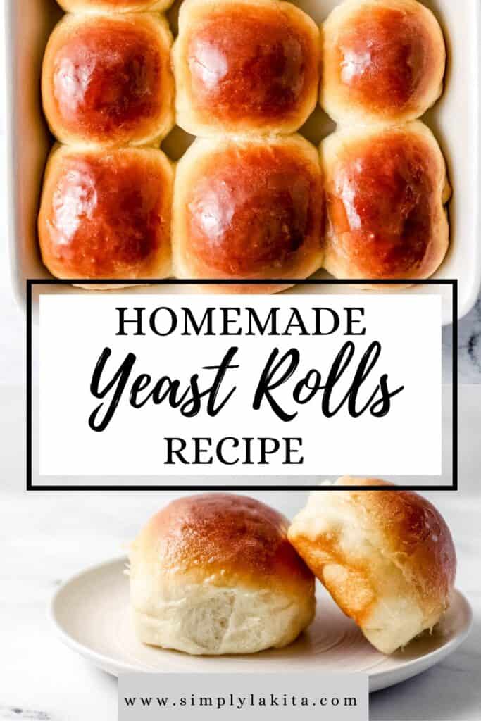 Old Fashioned Yeast Dinner Rolls Recipe - Makyla Creates