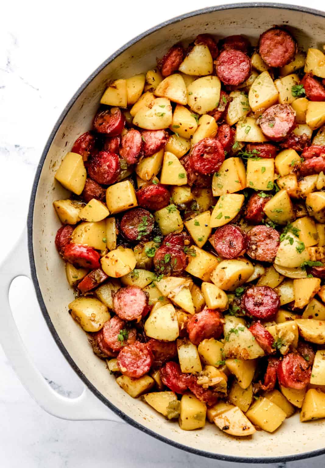easy-skillet-sausage-and-potatoes-recipe