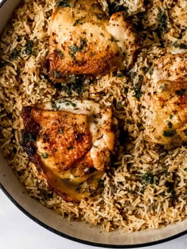 Easiest One Pot Chicken and Rice Recipe Simply LaKita