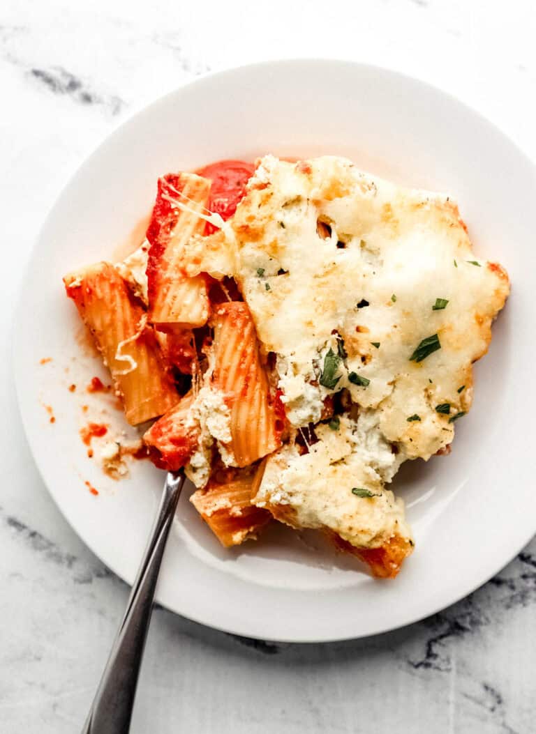 Easy Baked Ziti Recipe No Meat