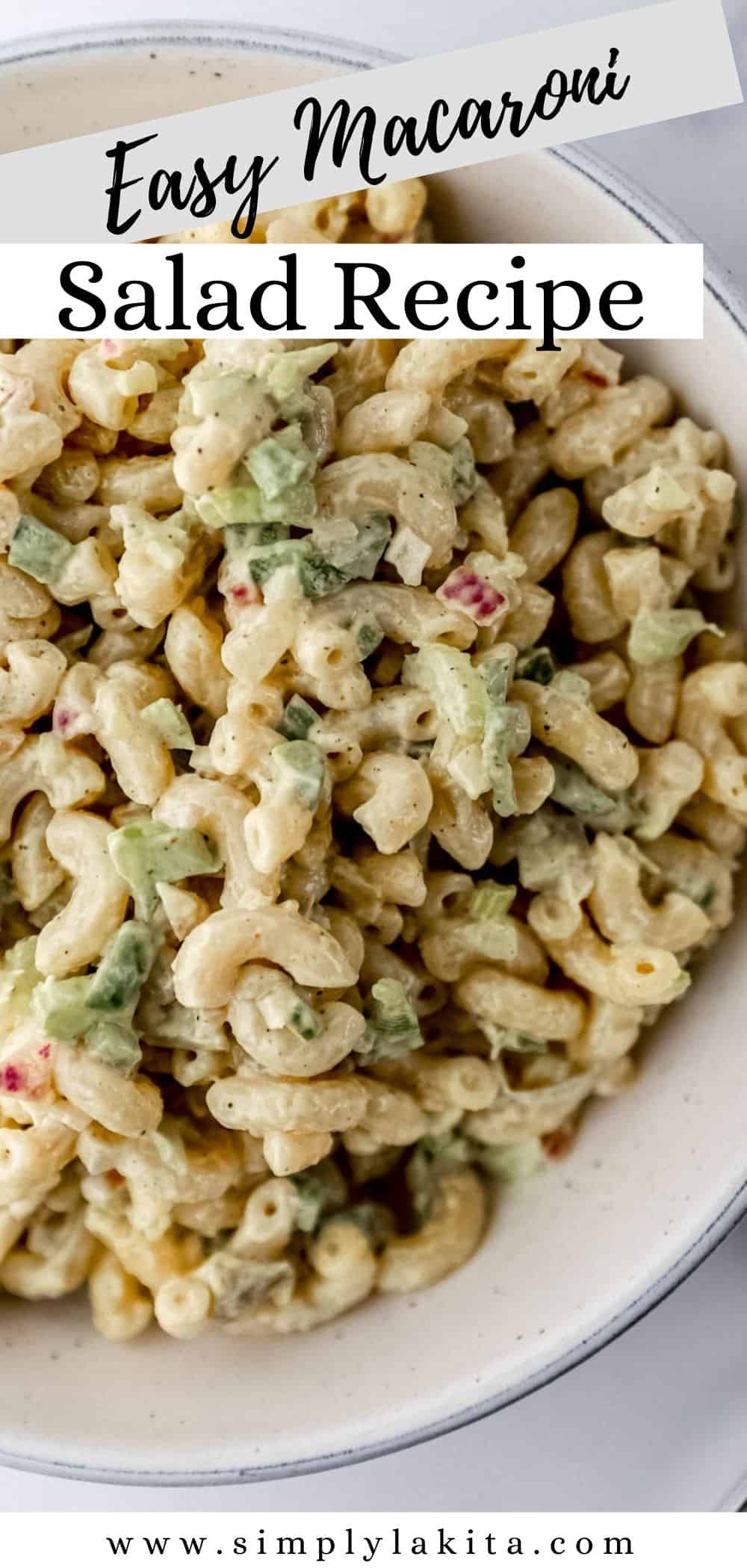 Southern Macaroni Salad Recipe – Creamy, Tangy, and Perfect for Cookouts