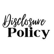 disclosure policy graphic